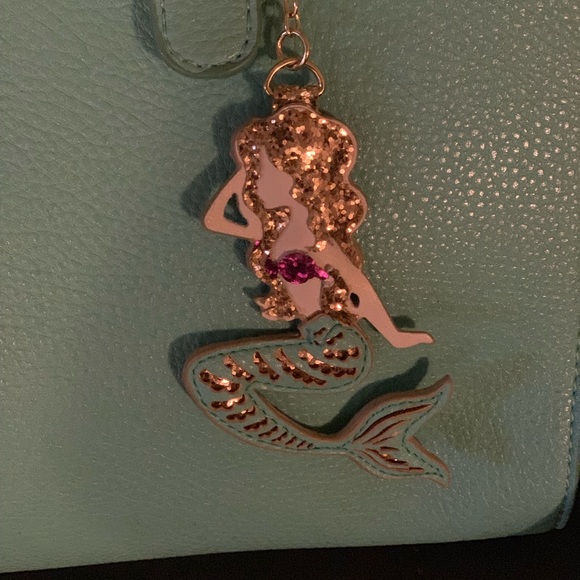 Charming Charlie turquoise handbag - Picture 2 of 7